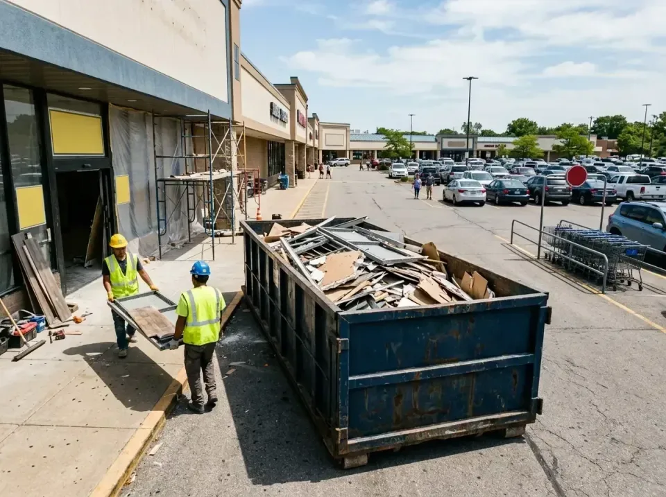 retail-store-renovation-debris-003 — frequently asked questions, Roll-off Dumpster Rentals in Pleak, TX